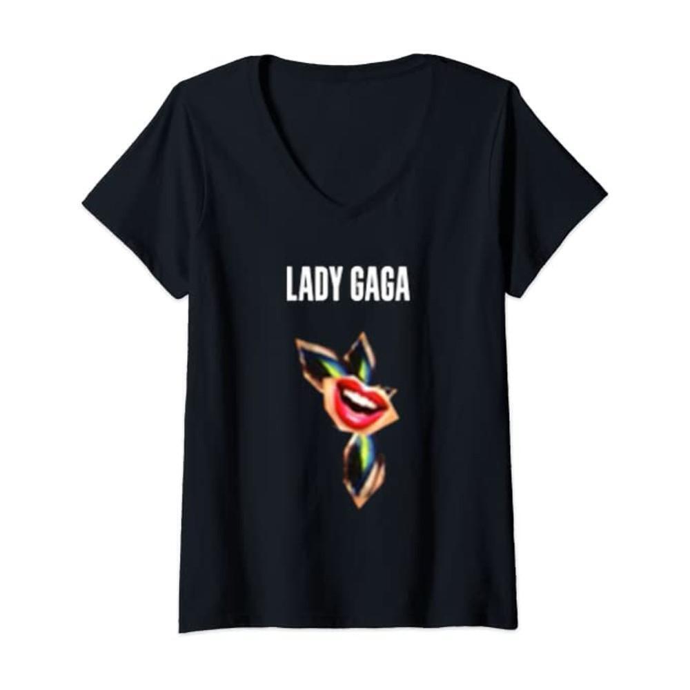 Lady Gaga Come To Mama Womens V-Neck T Shirt